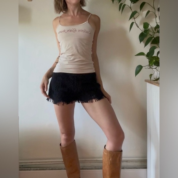 ✨ Vintage Calvin Klein Jeans Baby Tank ( Size M ~ fits small) - Picture 1 of 4